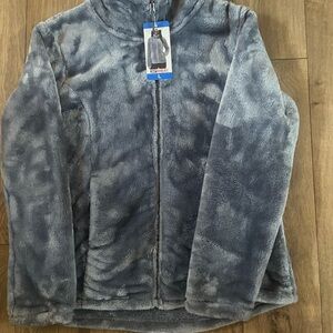 32 DEGREES HEAT Plush Faux Fur Jacket, Super Soft and Comfy,